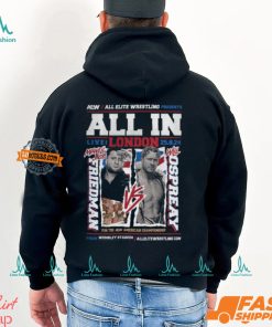 AEW ALL IN 2024 Matchup MJF vs Will Ospreay Shirt