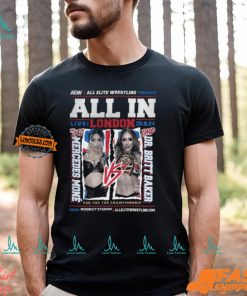 AEW ALL IN 2024 Matchup Mercedes Moné vs Britt Baker Shirt