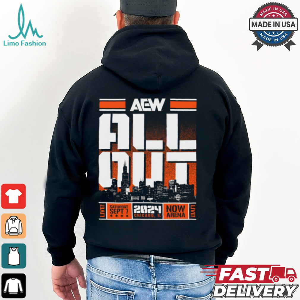 AEW ALL OUT 2024 Skyline Shirt AEW ALL OUT 2024 Skyline Shirt
