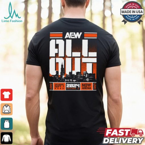 AEW ALL OUT 2024 Skyline Shirt