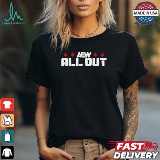 AEW all out shirt