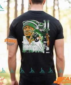 AJ Brown 11 Philadelphia Eagles portrait vintage shirt