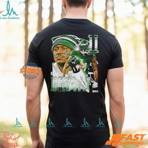 AJ Brown 11 Philadelphia Eagles portrait vintage shirt