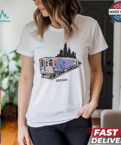 ALLCITY Adult Chicago L Train T Shirt