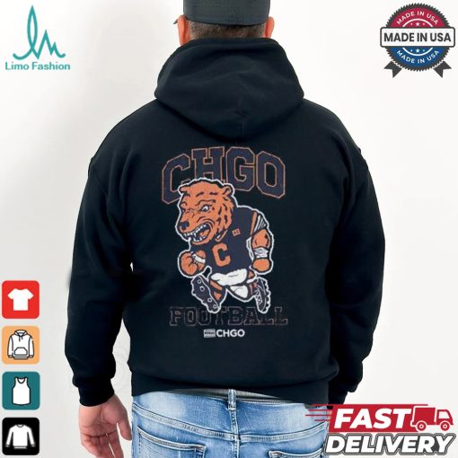 ALLCITY Adult Chicago Mascot Black T Shirt