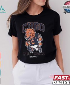 ALLCITY Adult Chicago Mascot Black T Shirt