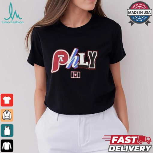 ALLCITY Adult Philadelphia Letters T Shirt