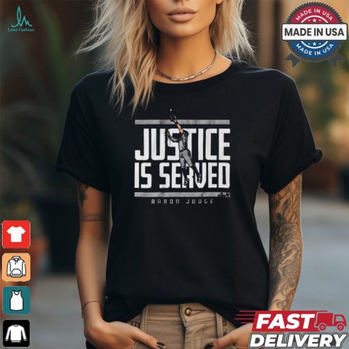 Aaron Judge Justice is Served New York Yankees t shirt