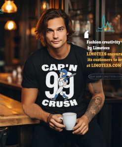 Aaron Judge New York Yankees Cap’n 99 Crush Cartoon Shirt