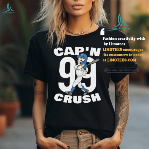 Aaron Judge New York Yankees Cap’n 99 Crush Cartoon Shirt