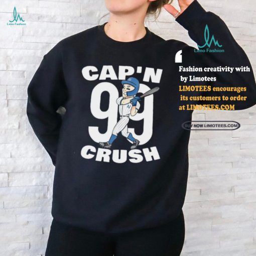 Aaron Judge New York Yankees Cap’n 99 Crush Cartoon Shirt
