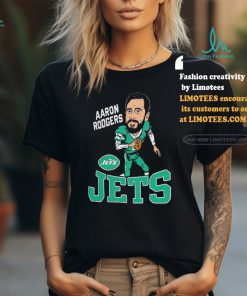 Aaron Rodgers New York Jets Caricature Player Shirt