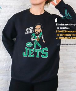 Aaron Rodgers New York Jets Caricature Player Shirt