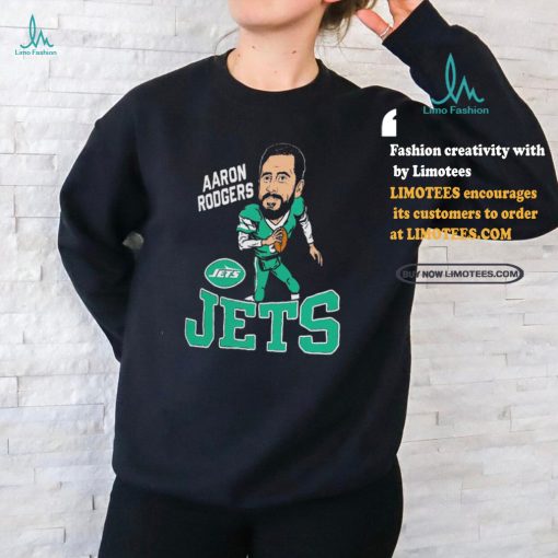 Aaron Rodgers New York Jets Caricature Player Shirt