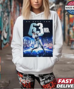 Aaron judge is on pace to break the al home run record shirt