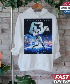 Aaron judge is on pace to break the al home run record shirt