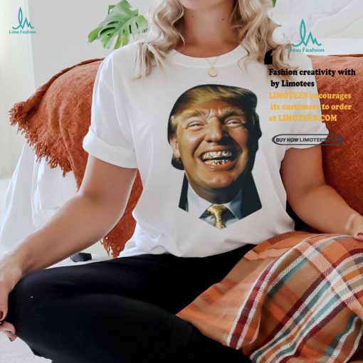 Adin Ross Trump Grill Teeth Tee shirt