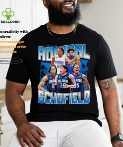 Admiral Schofield basketball player lightning vintage shirt
