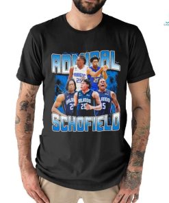 Admiral Schofield basketball player lightning vintage shirt