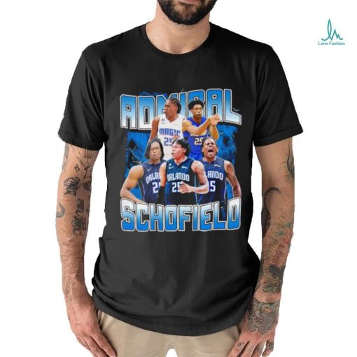 Admiral Schofield basketball player lightning vintage shirt