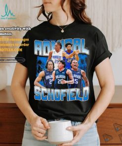 Admiral Schofield basketball player lightning vintage shirt