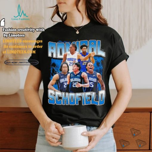Admiral Schofield basketball player lightning vintage shirt