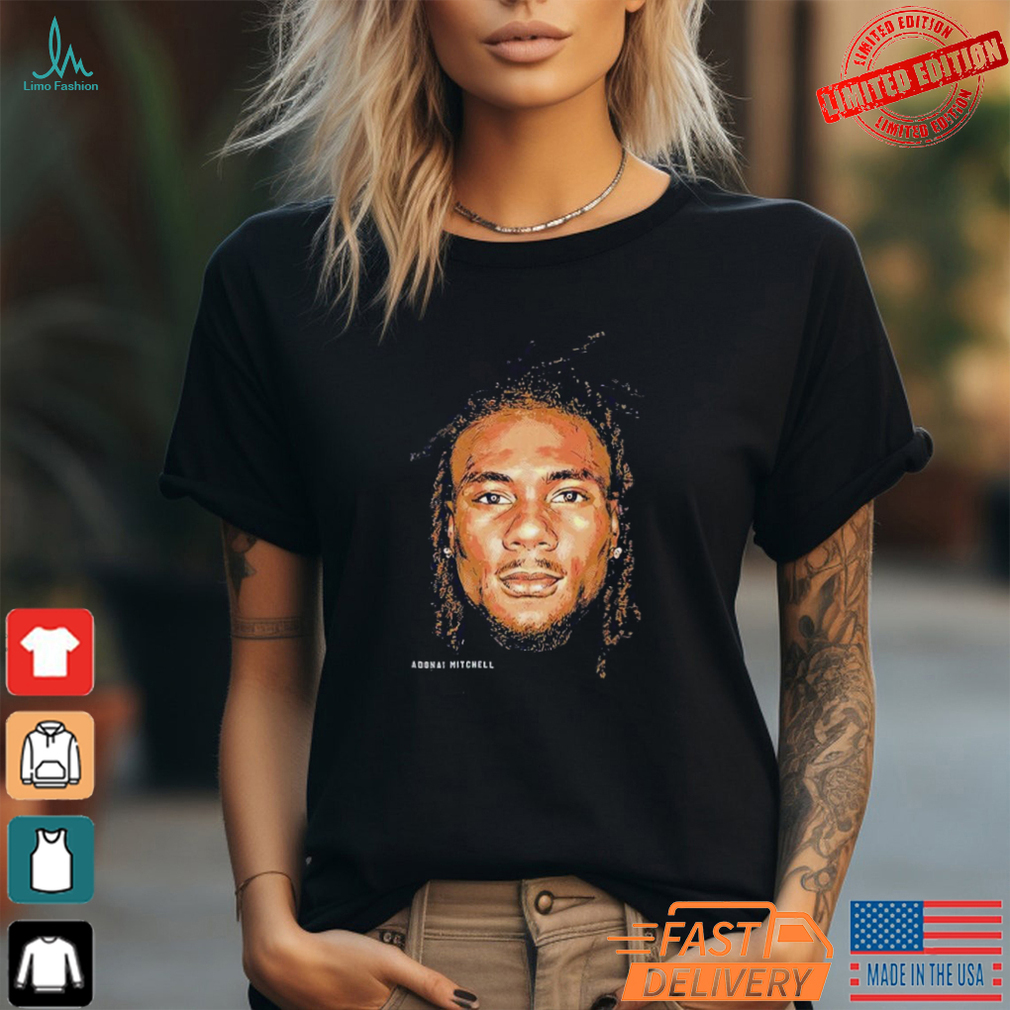Adonai Mitchell Indianapolis Colts Big Head Shirt Adonai Mitchell Indianapolis Colts Big Head Shirt