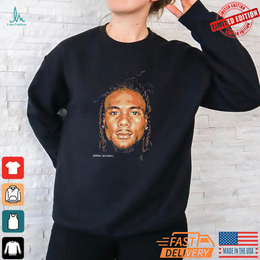 Adonai Mitchell Indianapolis Colts Big Head Shirt Adonai Mitchell Indianapolis Colts Big Head Shirt