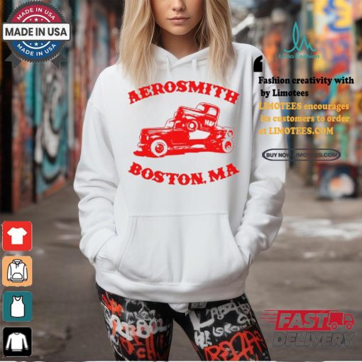 Aerosmith Boston Ma Pump New Shirt