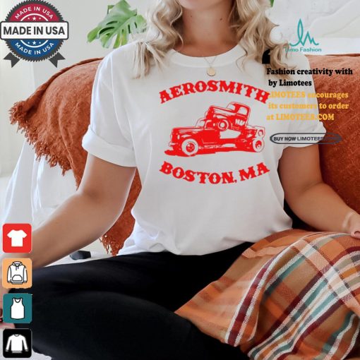 Aerosmith Boston Ma Pump New Shirt