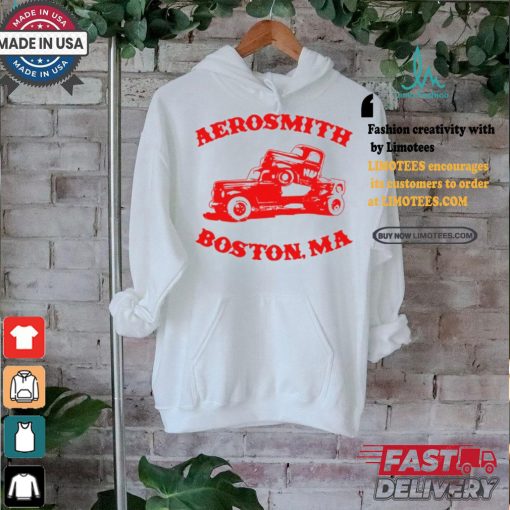 Aerosmith Boston Ma Pump New Shirt