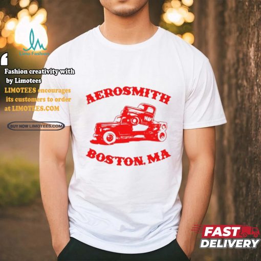 Aerosmith Boston Ma Pump T Shirt