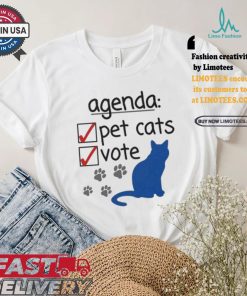 Agenda Vote & Pet Cats Kamala Harris For President Vote Blue Childless Cat Lady 2024 T shirt, hoodie, sweater, long sleeve and tank top Agenda Vote & Pet Cats Kamala Harris For President Vote Blue Childless Cat Lady 2024 T shirt