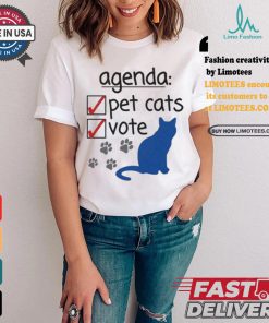 Agenda Vote & Pet Cats Kamala Harris For President Vote Blue Childless Cat Lady 2024 T shirt, hoodie, sweater, long sleeve and tank top Agenda Vote & Pet Cats Kamala Harris For President Vote Blue Childless Cat Lady 2024 T shirt