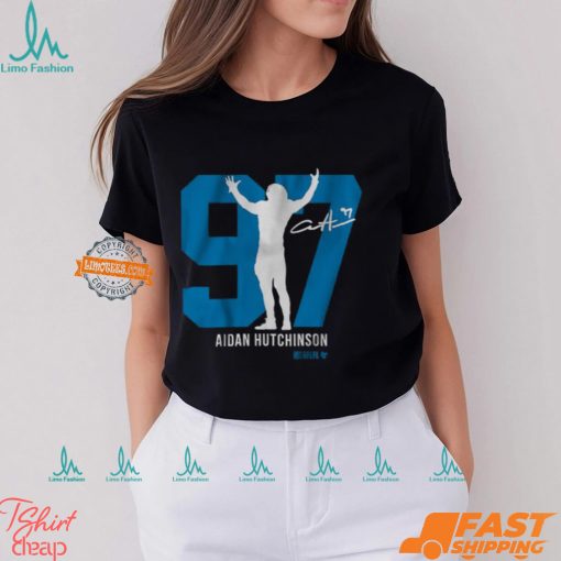 Aidan Hutchinson Action Number Silo Shirt