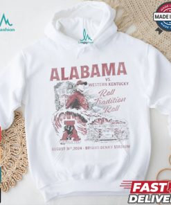 Alabama Crimson Tide vs. Western Kentucky Hilltoppers Game Day August 31st, 2024 Shirt