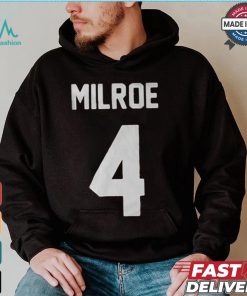 Alabama Football Jalen Milroe 4 Shirsey T shirt, hoodie, sweater, long sleeve and tank top Alabama Football Jalen Milroe 4 Shirsey T shirt