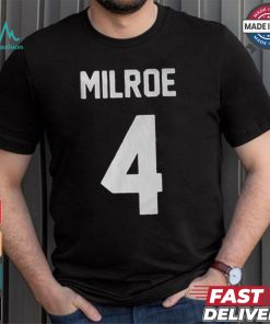 Alabama Football Jalen Milroe 4 Shirsey T shirt, hoodie, sweater, long sleeve and tank top Alabama Football Jalen Milroe 4 Shirsey T shirt