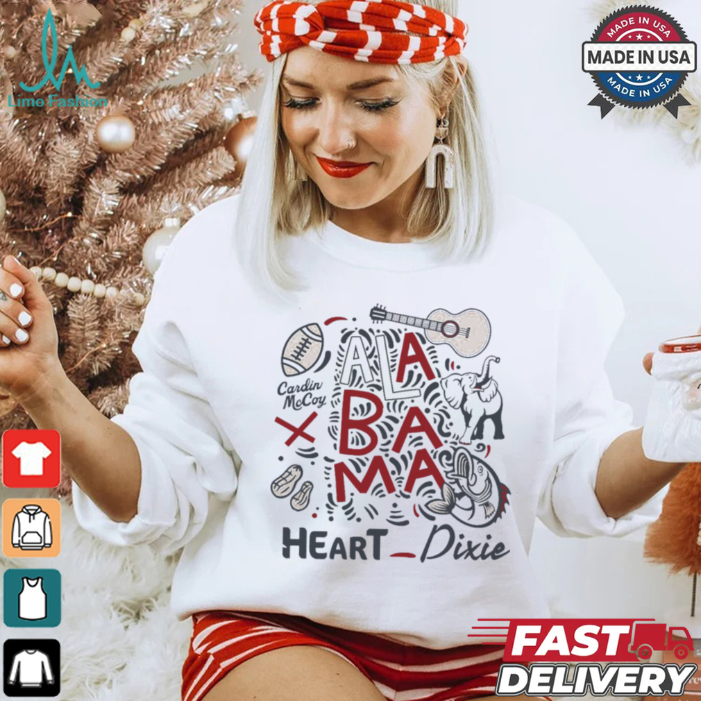 Alabama Heart of Dixie Crimson shirt Alabama Heart of Dixie Crimson shirt