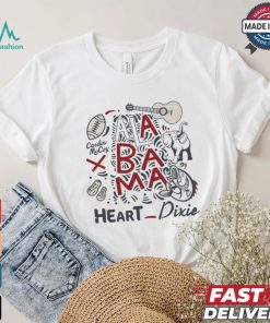 Alabama Heart of Dixie Crimson shirt