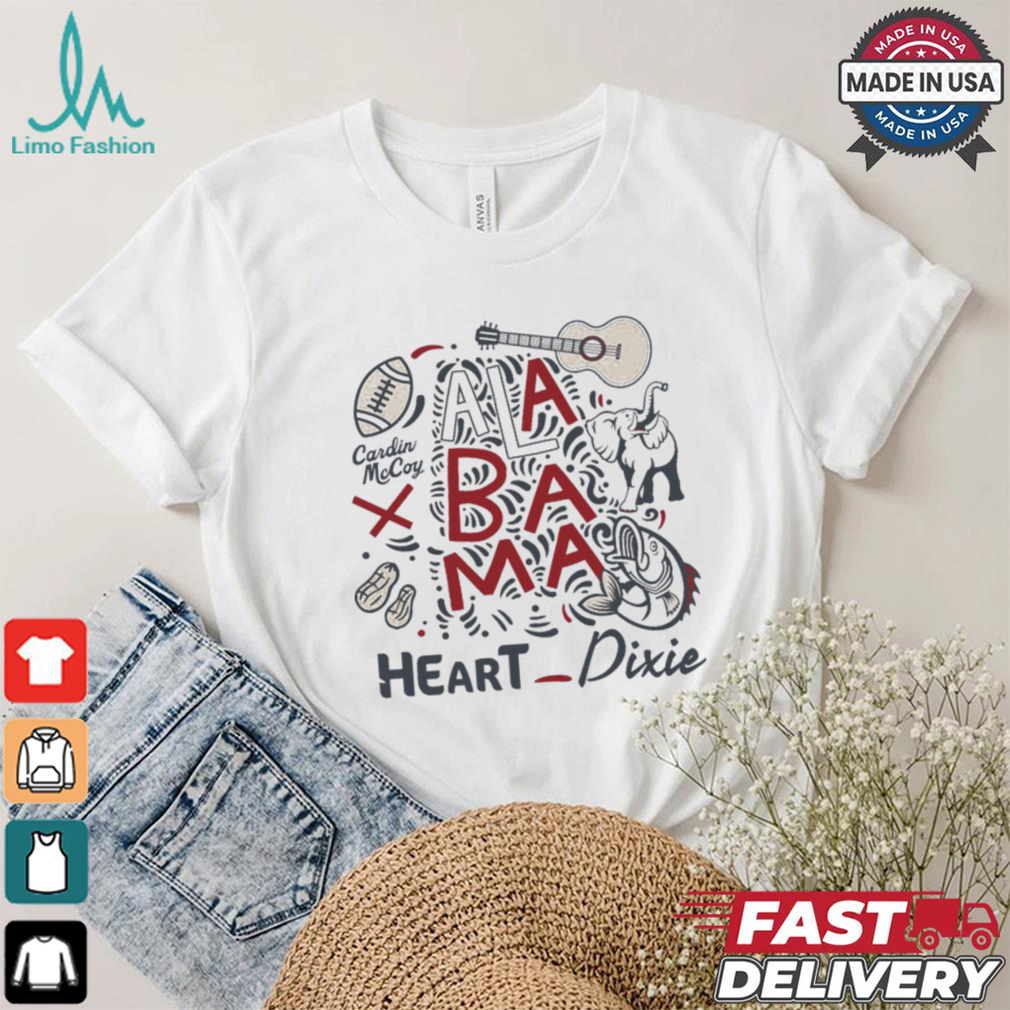 Alabama Heart of Dixie Crimson shirt Alabama Heart of Dixie Crimson shirt