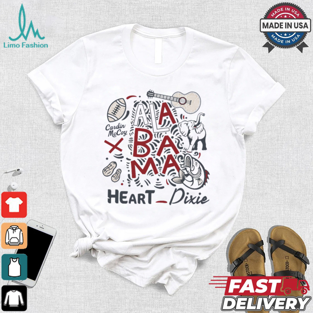 Alabama Heart of Dixie Crimson shirt Alabama Heart of Dixie Crimson shirt