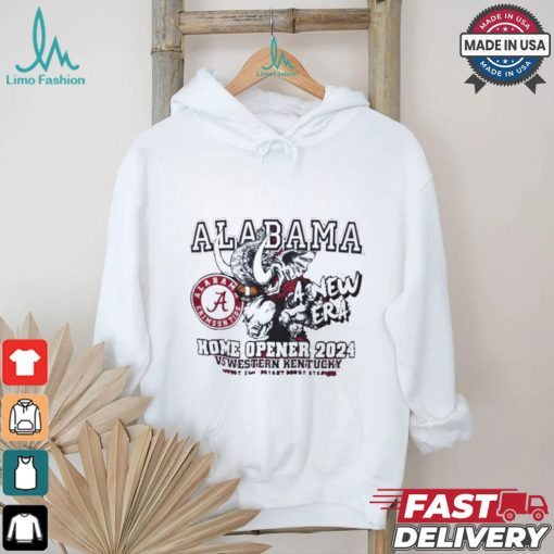 Alabama Home Opener vs.Western Kentucky Home Opener 2024 Saban Field T Shirt