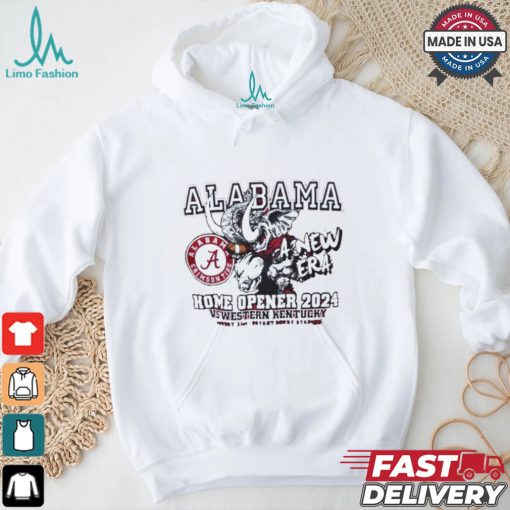 Alabama Home Opener vs.Western Kentucky Home Opener 2024 Saban Field T Shirt