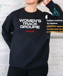 Alexis Ohanian Wearing Athlos Women’s Track Groupie Shirt