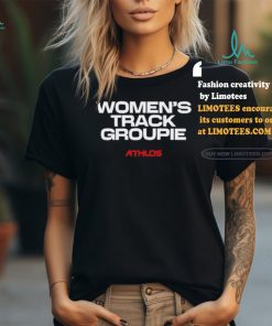 Alexis Ohanian Wearing Athlos Women’s Track Groupie Shirt