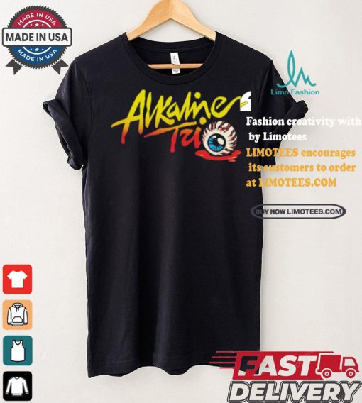 Alkaline Trio Merch Slasher Eye Shirt