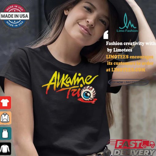 Alkaline Trio Merch Slasher Eye Shirt