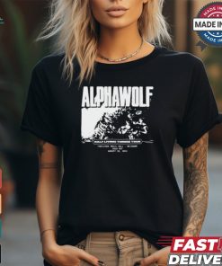 Alpha Wolf Aug 10 2024 Brisbane Half Living Things Shirt