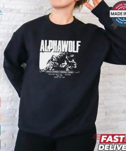 Alpha Wolf Aug 10 2024 Brisbane Half Living Things Shirt